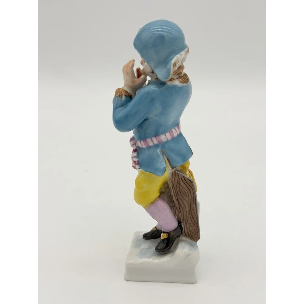 KPM Berlin porcelain figurine March/Aquarius zodiac Friedrich Elias Meyer 1775